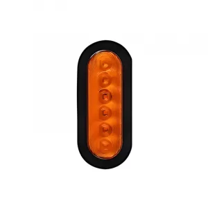 Luces de posición amarillas P.TIP53 YELLOW-OFF ROAD: 6"/ 12V-24V/ IP 67 Resistente al agua