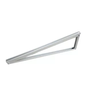 Triángulo de montaje de aluminio para paneles fotovoltaicos ángulo de 15 grados